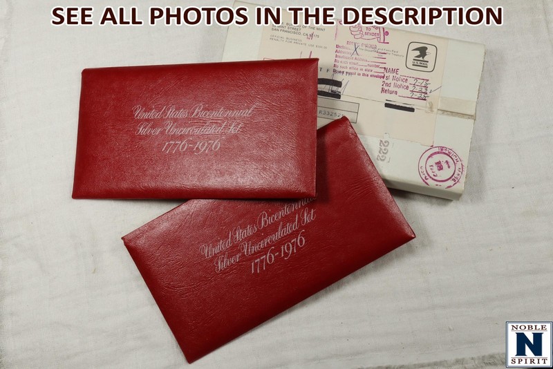 NobleSpirit (TSC) 1776-1976 US Bicentennial Silver Uncirculated Set x2