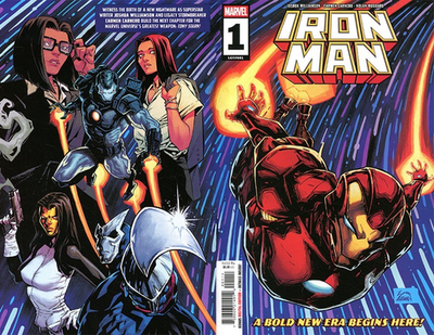#ad Iron Man #1 Main Cover Ryan Stegman First Printing 2026 $2.99