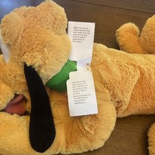 Disney Store Original Pluto Plush 16 Laying Down Stuffed Animal Dog With Tag