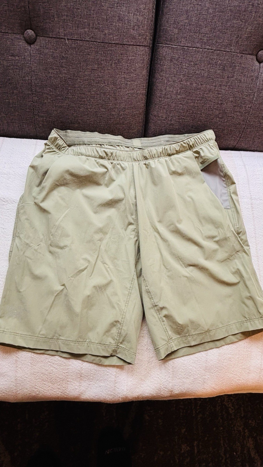 Pantaloncini Arc'teryx Incendo taglia M verde chiaro