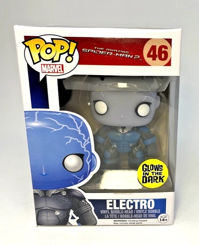 Funko Pop Marvel The Amazing Spider-Man 2 # 46 - Electro Vinyl Vaulted!!!
