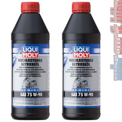 Liqui Moly Hochleistungs Getriebeöl 2x 500ml vollsynthetisch 4433 GL4+ 75W-90