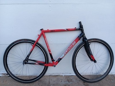 58cm 2009 Redline Conquest Team Aluminum Scandium Cyclcross Frame Fork Frameset