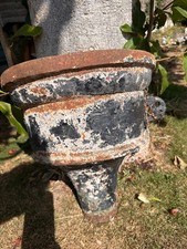 Reclaimed large Vintage Cast Iron Rain Water gutter Hopper Very good condition .