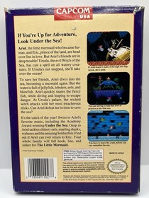 The Little Mermaid NES (Nintendo System , 1985) CIB Complete - Authentic -Tested