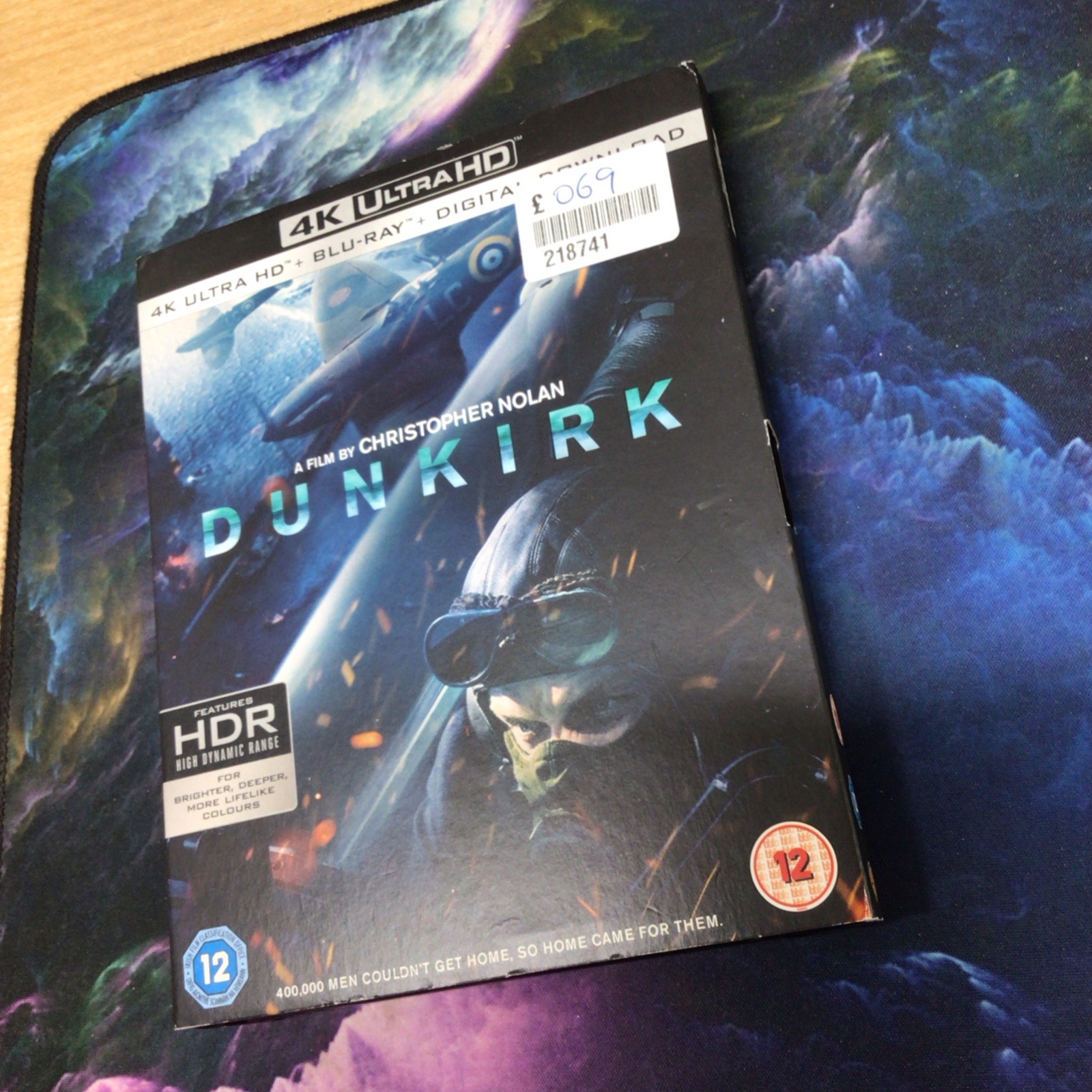 Dunkirk Blu-ray Tom Hardy