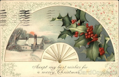 #ad #ad XMAS Accept my best wishes for Merry Christmas 1915 TroyNY John GoyerCropsyvil $3.99