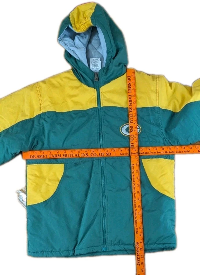 Abrigo de Invierno Adidas Green Bay Packers Juvenil Mediano 14-16 Vintage 00s Y2K Verde Foto 4 de 4