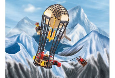 LEGO 7415 Adventurers: Orient Expedition: Aero Nomad WITH CARDS!