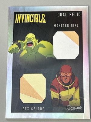 #ad Super Products Invincible Dual Relic Monster Girl Rex Splode Keepsake #516 $15.00