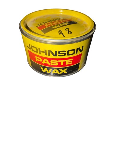 JOHNSON PASTE WAX 1lb Near Full Can Vintage Discontinued