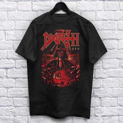 Heavy Metal Sci-Fi Villain Art Inspired Graphic Tee Dark Rock Shirt - T525