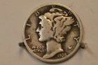 1935-P Mercury Dime (F) 90% Silver Item #7033