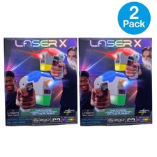 Laser X Micro Double Blasters Set 2 Pack Laser Tag System 2 Players