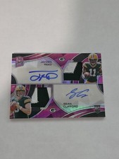 2023 Spectra JAYDEN REED SEAN CLIFFORD Dual Rookie Patch Auto /25 Pink Neon