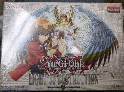 yugioh light of destruction booster box Yu-Gi-Oh! TCG Unlimited Travelling Man UK Yu gi oh TCG Light of Destruction booster box is the eighth and last set of the OCG Series 5 Booster Packs after Phantom Darkness. Light of Destruction no longer