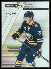 2020-21 Upper Deck Synergy Rasmus Dahlin Synergy FX /749 #FX-47 Buffalo Sabres