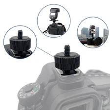 Triple Hot Shoe Mount Adapter for Flash & Accessories Enhance Your Camera Setup