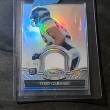 Topps 2010 Bowman Sterling Relics Toby Gerhart RC Refractor /299 BSR-TG