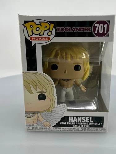Funko POP! Movies Zoolander Hansel #701 Vinyl Figure DAMAGED BOX SEE PICS