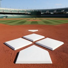5 St&uuml;cke 5-Teiliges Baseball-Base-Set Wasserdicht Home Base und Bases Set