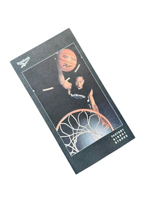 ALLEN IVERSON PHILADELPHIA SIXERS VINTAGE 1997 REEBOK THE ANSWER BROCHURE