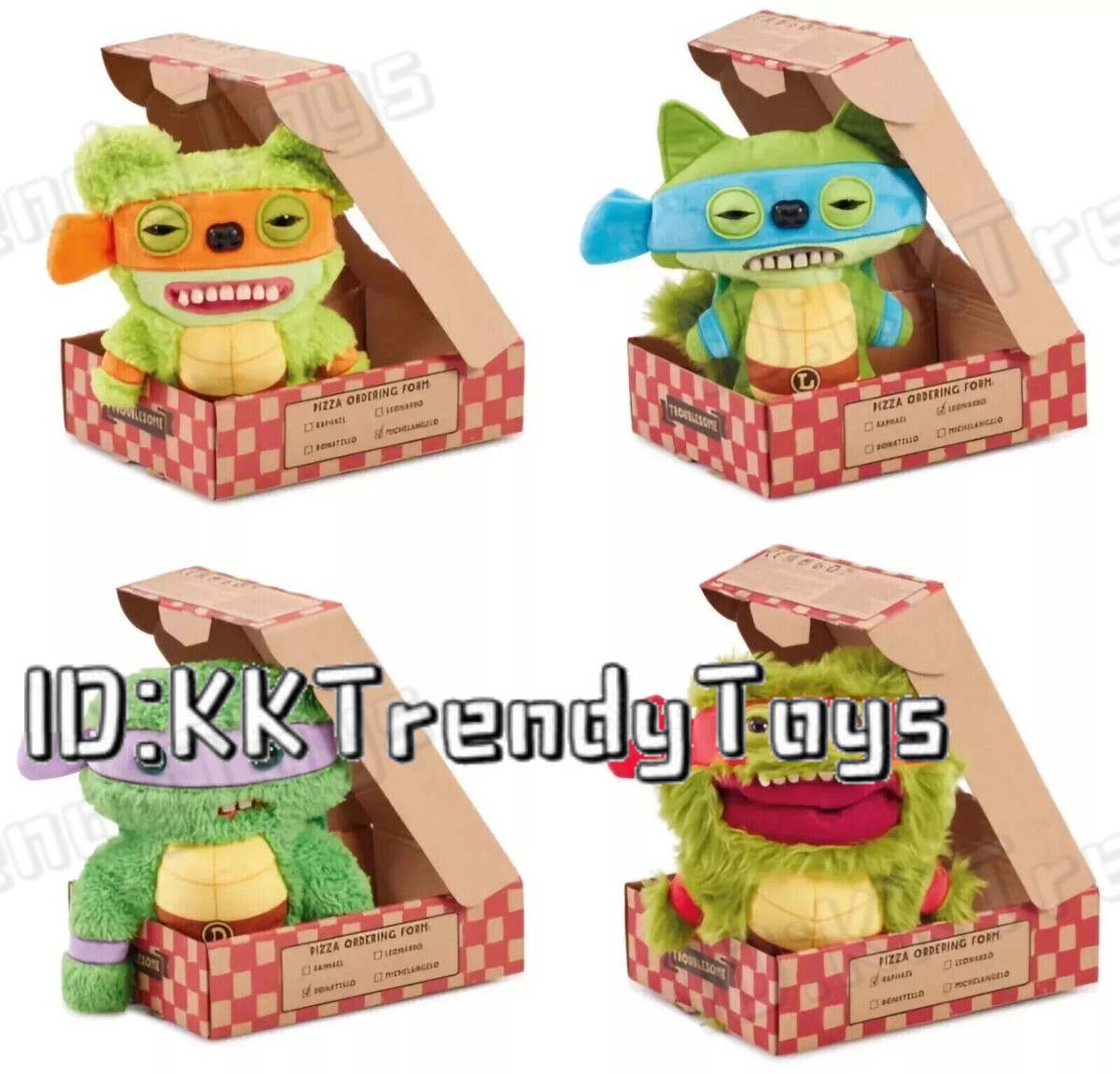Fuggler New Teenage Mutant Ninja Turtles Plush Limited