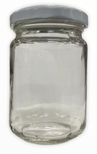 Vaso vasetto barattolo vetro per conserve marmellate 212 ml 30 pz con tappi 