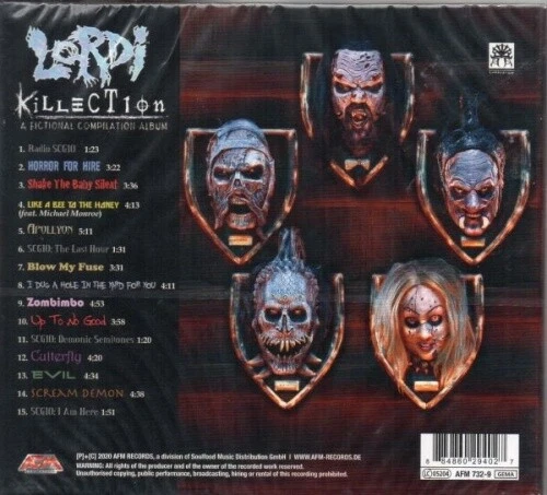 Lordi - Killection - Digipack - CD - Neu / OVP - Bild 2 von 2