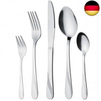 GrÄWe Besteckset FüR 6 Personen Aus Edelstahl, Tafelbesteck Set 30-Teilig, N