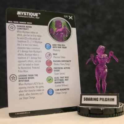 MYSTIQUE - 025 UNCOMMON - X of Swords Marvel Heroclix #25 | eBay