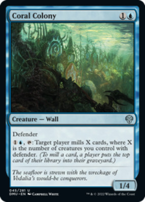 x4 Coral Colony U MTG Dominaria United M/NM, English