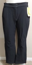  NWT All in motion Women's Winter Hybrid Pants Casual fit Black Size XL