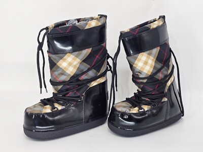 新品未使用 BURBERRY スノーブーツ　EURサイズ27 17cm Burberry Snow Ski Moon Boots Size Size 5/6.5 | eBay