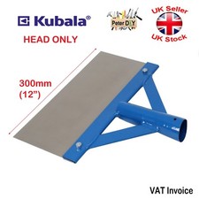 Steel Blade BUILDING FLOOR and ICE SCRAPER 300mm (12") HEAD ONLY