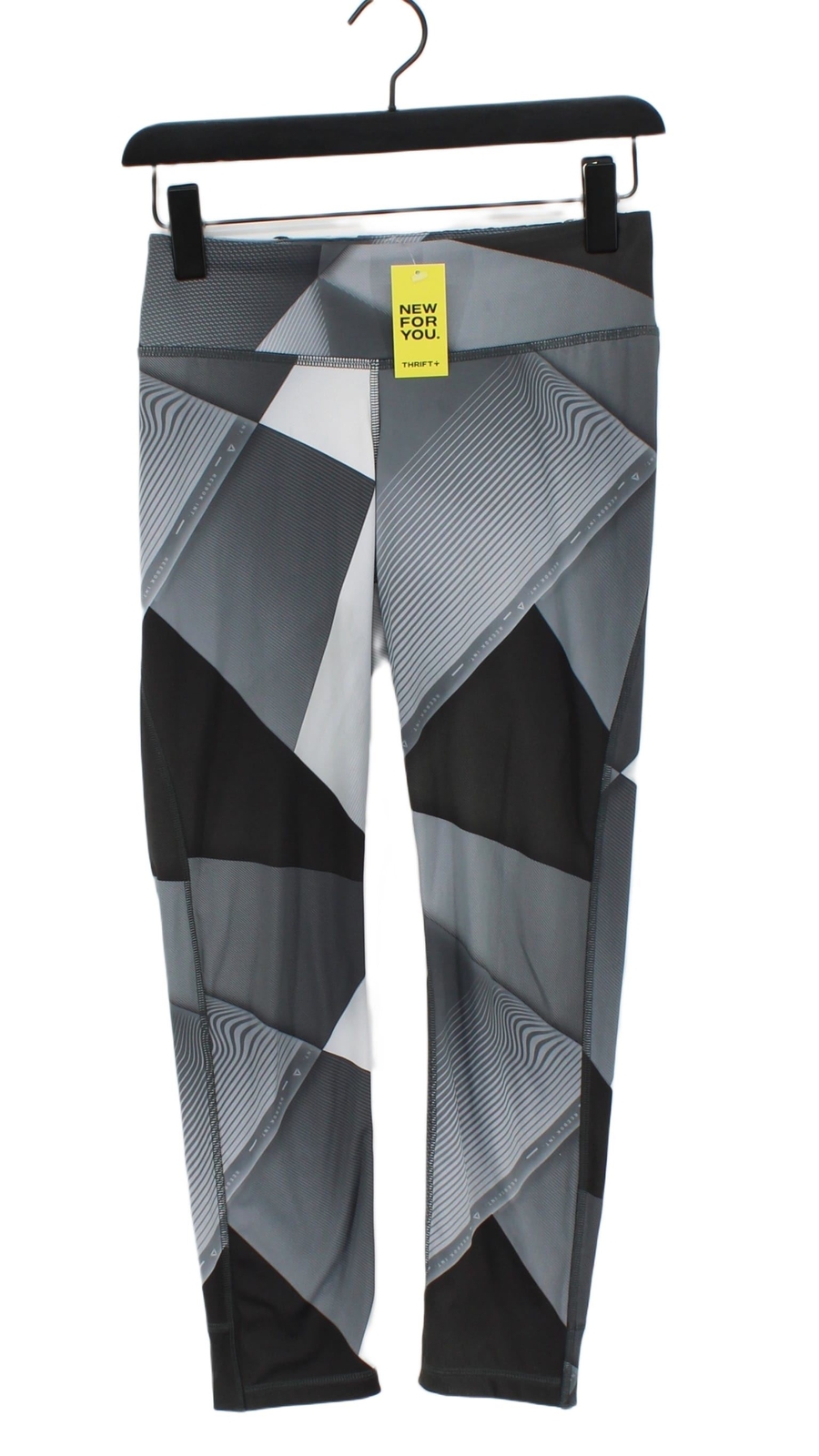 ALTRA Reebok Leggings Donna W 26 in Grigio 100% Altro Ritagliato