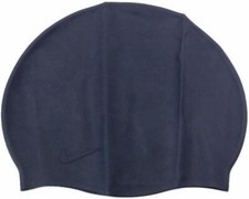 Nike 440 ESF10664 Solid Silicone Swimming Cap Blue