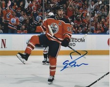 Edmonton Oilers Ryan Nugent Hopkins Autographed Signed 8x10 Photo COA #5