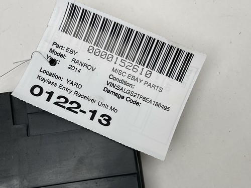 2014-2016 RANGE ROVER L405 KEYLESS ENTRY RECEIVER CONTROL MODULE UNIT OEM - 第 3/3 張圖片