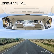 Wide Angle Baby Car Mirror Convex Anti-Glare Interior Rear View Sun Visor Seat