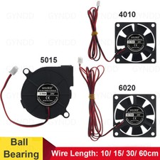 4010 /5015 /6020 Radial Blower DC Brushless 24V Ultra-Quiet Cooling Fan PWM-