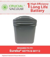 1 Eureka 60776 And 39150 Battery; Fits Eureka 96 Series Vacuum; Compare To Part on sale 1 Eureka 60776 And 39150 Battery; Fits Eureka 96 Series Vacuum; Compare To Part on sale