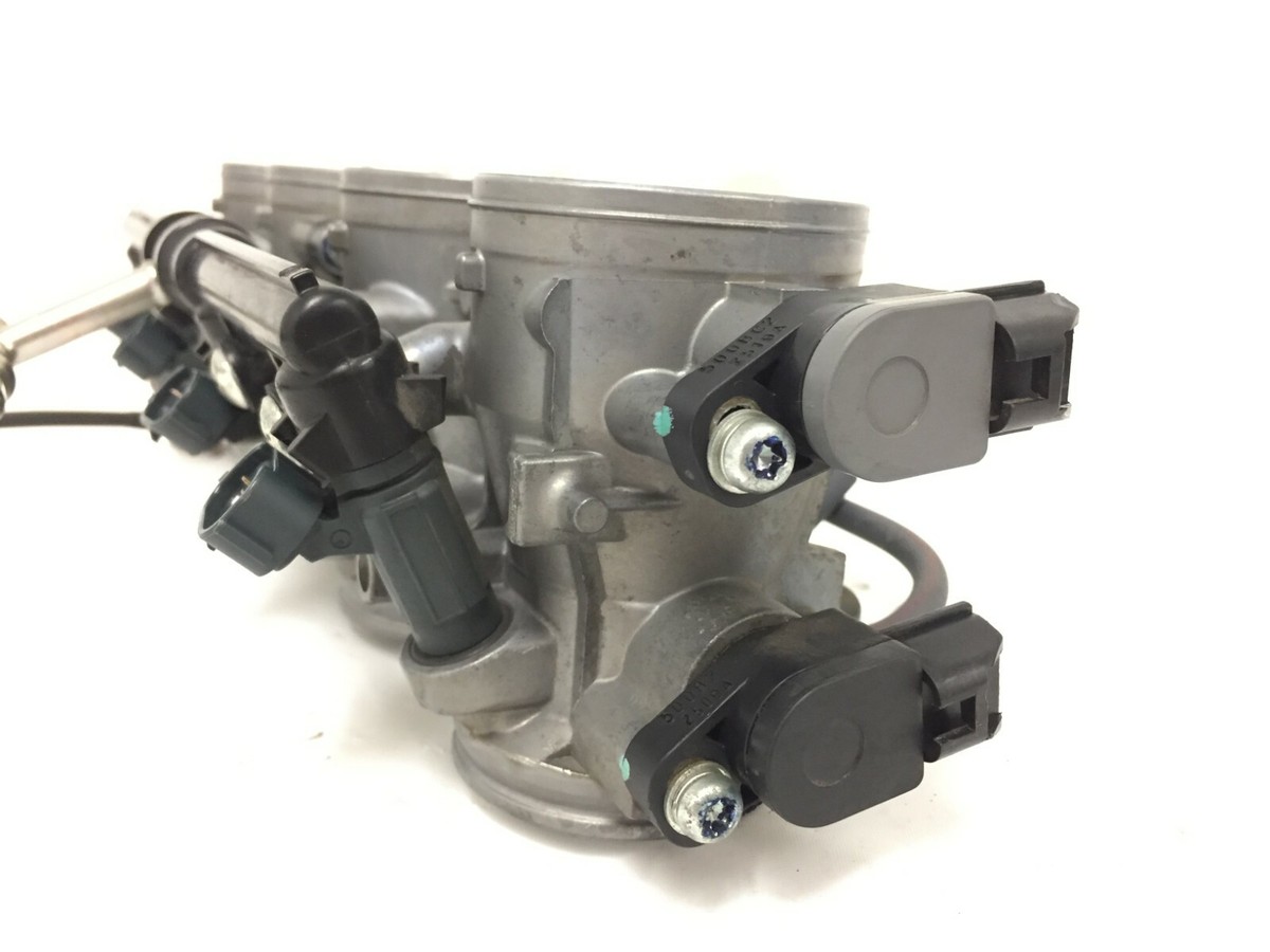 Kawasaki 2009-12 ZX6R Ninja OEM Throttle Body Fuel Injectors