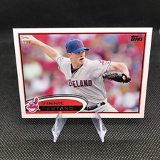 2012 Topps Series 2 Cleveland Indians Baseball Card #469 Vinnie Pestano