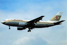 Postcard Airline AIR ALGERIE Airbus A310-203 7T-VJF Unposted VPC02.