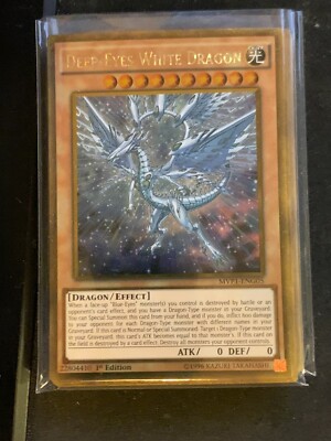 Deep-Eyes White Dragon MVP1-ENG05 Gold Rare 1. Auflage Yu-Gi-Oh NM