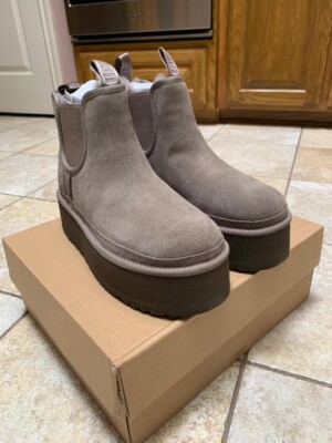 Chelsea Boots Womens Grey Ankle Ugg Boots Women's Ugg Ultra Mini