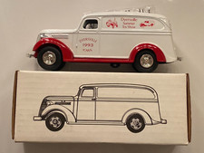 ERTL Diecast 1938 Chevy Panel Truck Bank Summer Toy Show LE 3201 1/25 Scale NIB