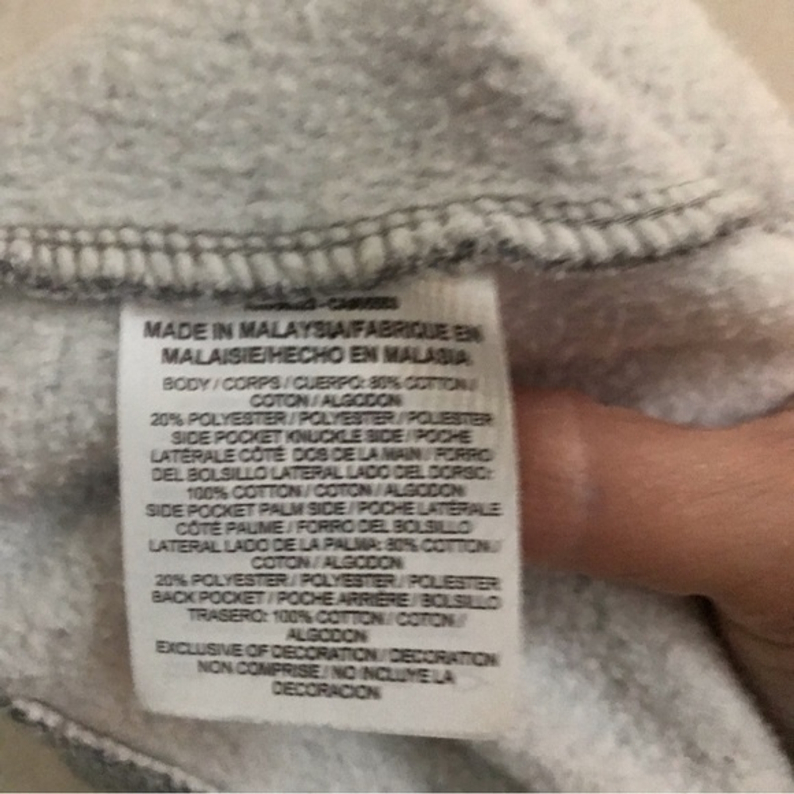 Nike heathered gray thick drawstring sweatpants X… - image 6