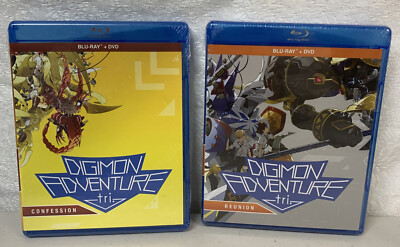 Digimon Adventure tri Reunion Confession Blu Ray Dvd Sets